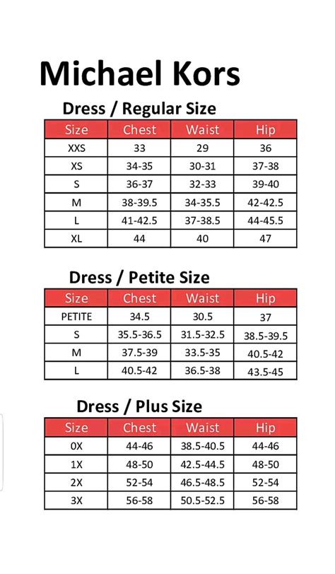 michael kors uk size guide|michael kors shoe size chart.